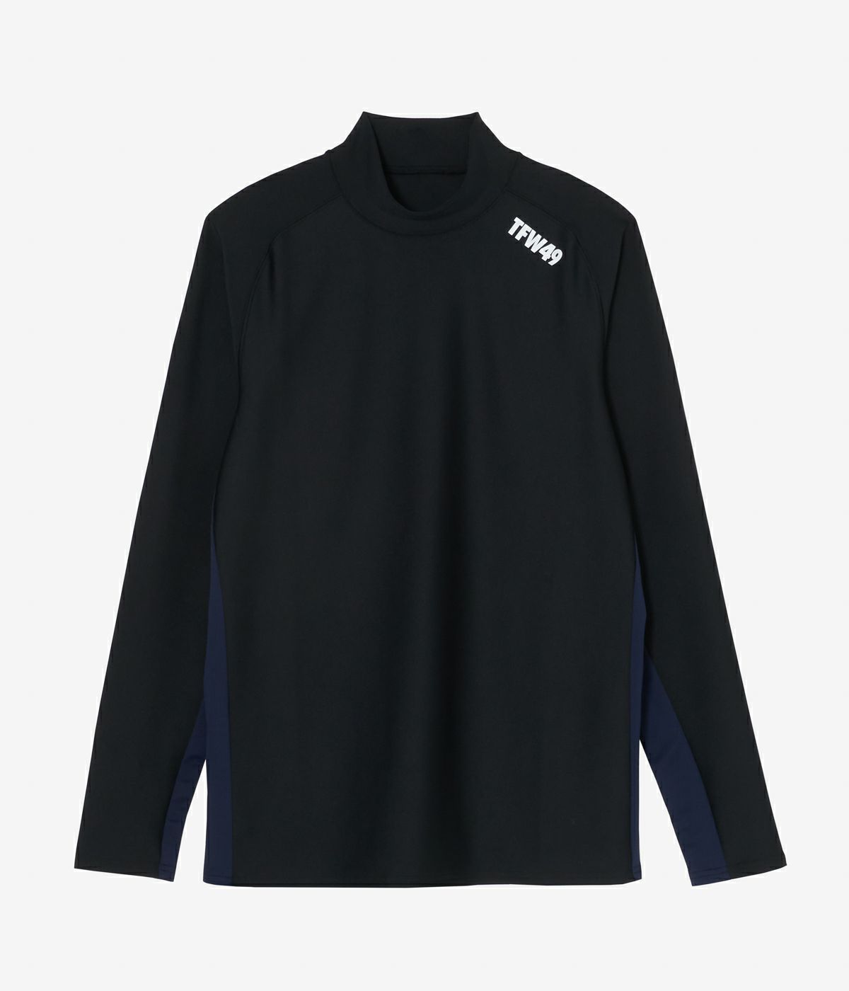 MOCK NECK HALF ZIP L/S TEE | TFW49（ティーエフダブリュー）Official