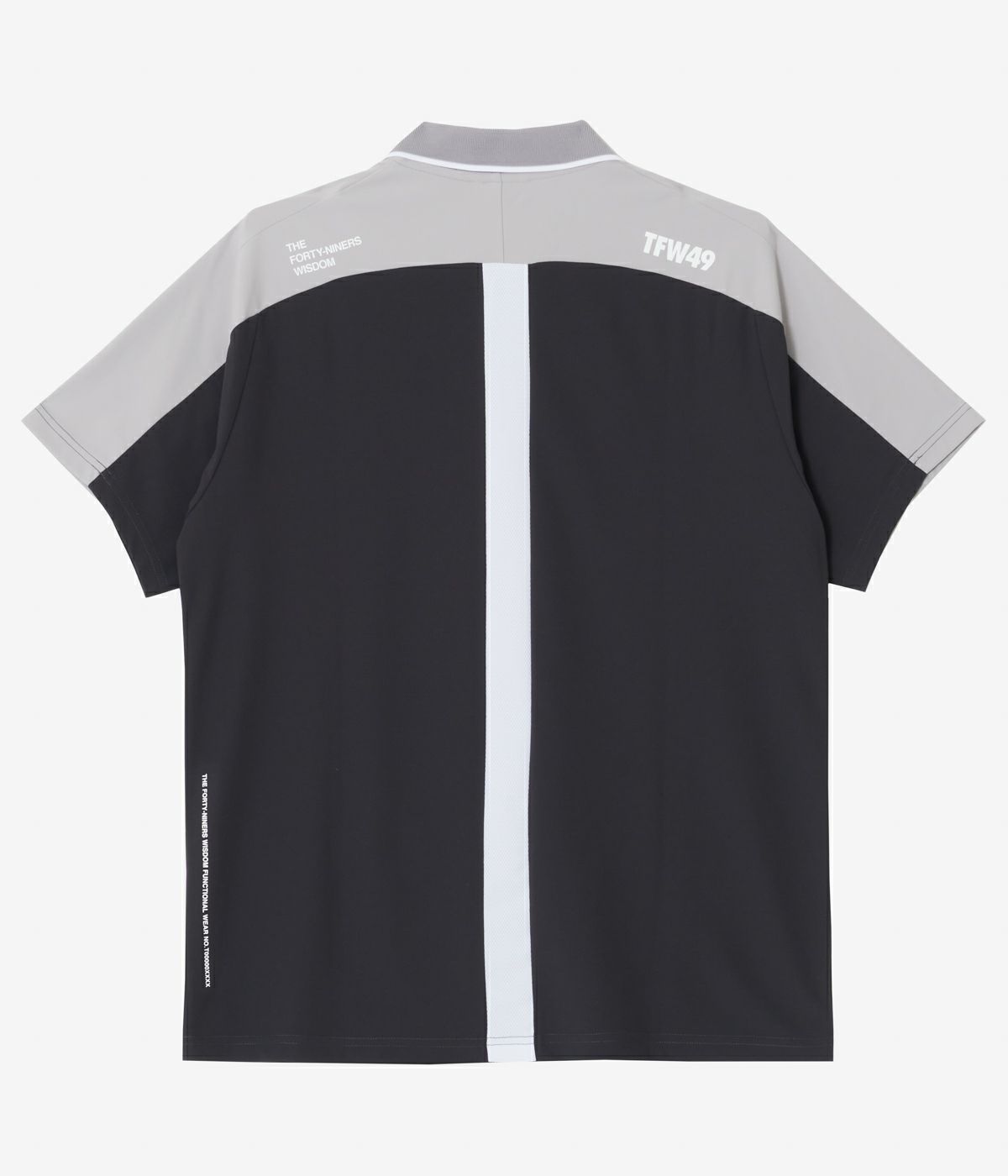 TFW49 COLLAR LESS LS POLO サイズS 新品 【公式通販】