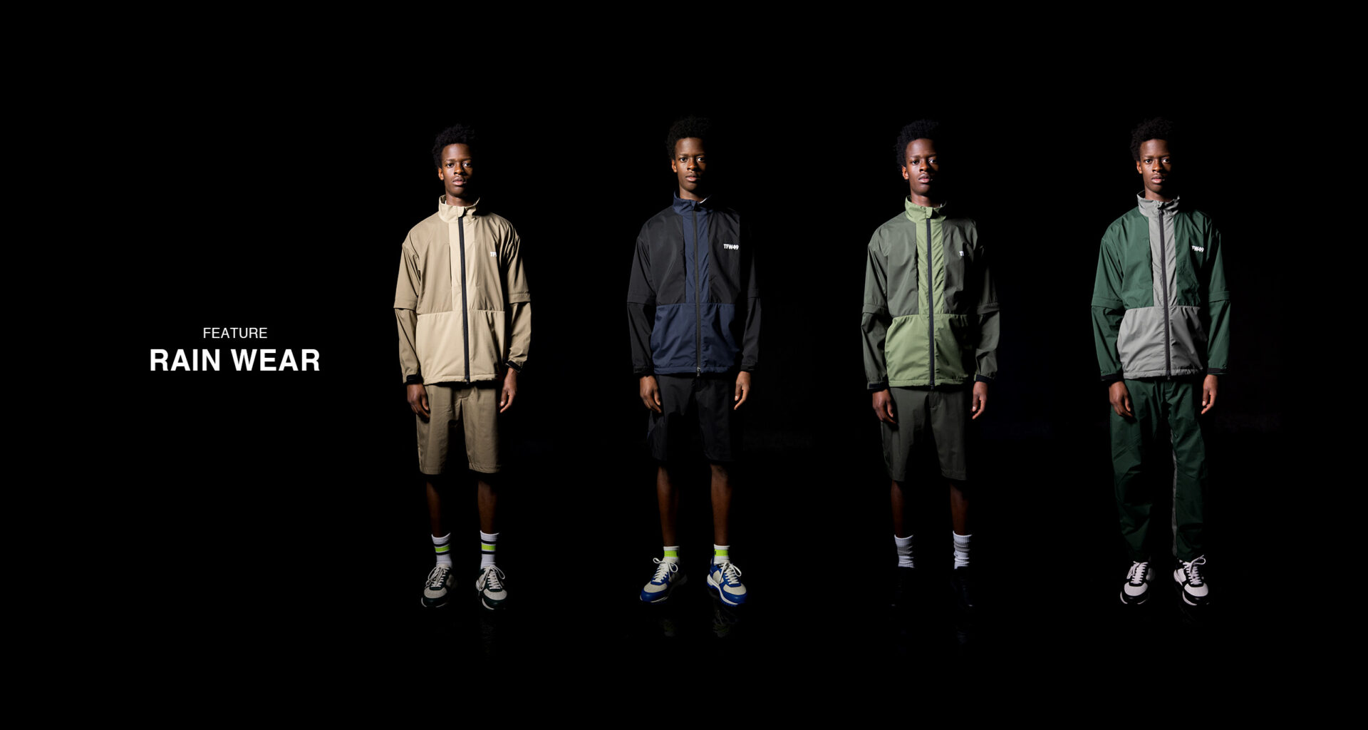 TFW49 RAIN WEAR FEATURE | TFW49（ティーエフダブリュー）公式サイト