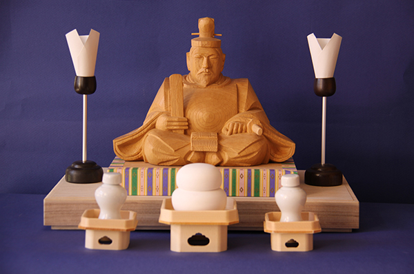 天神様【木彫】 – 宇津彫刻店