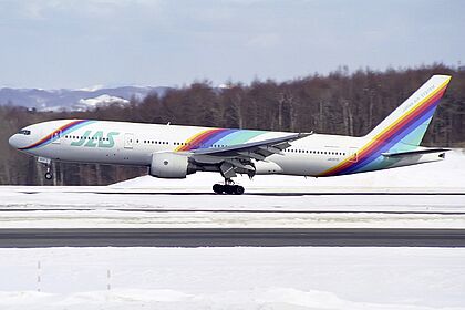 Japan Air System (JAS) Boeing 777-200 | Latest Photos