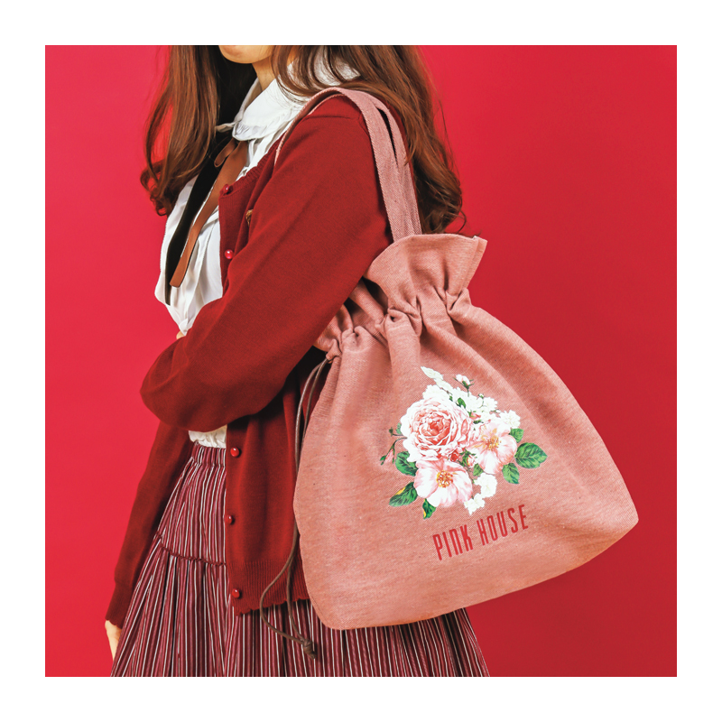 PINK HOUSE 2017 Big Drawstring Bag│宝島社の通販 宝島チャンネル