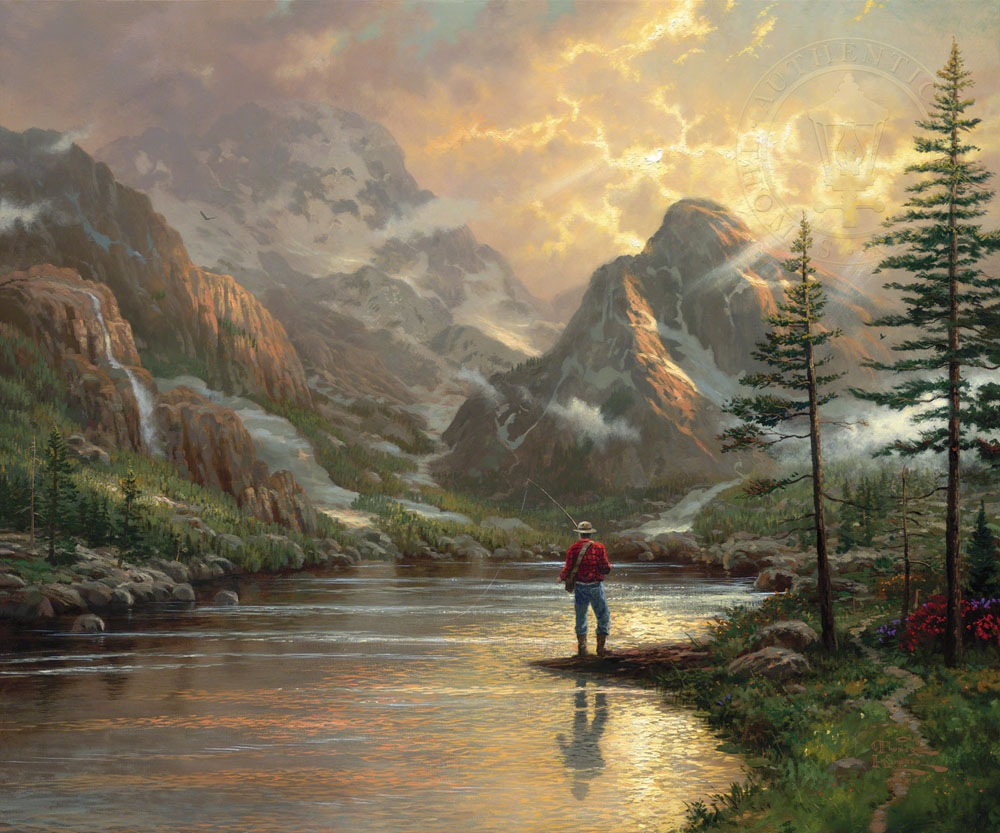 Almost Heaven - Limited Edition SP 24x30 – Thomas Kinkade Gallery