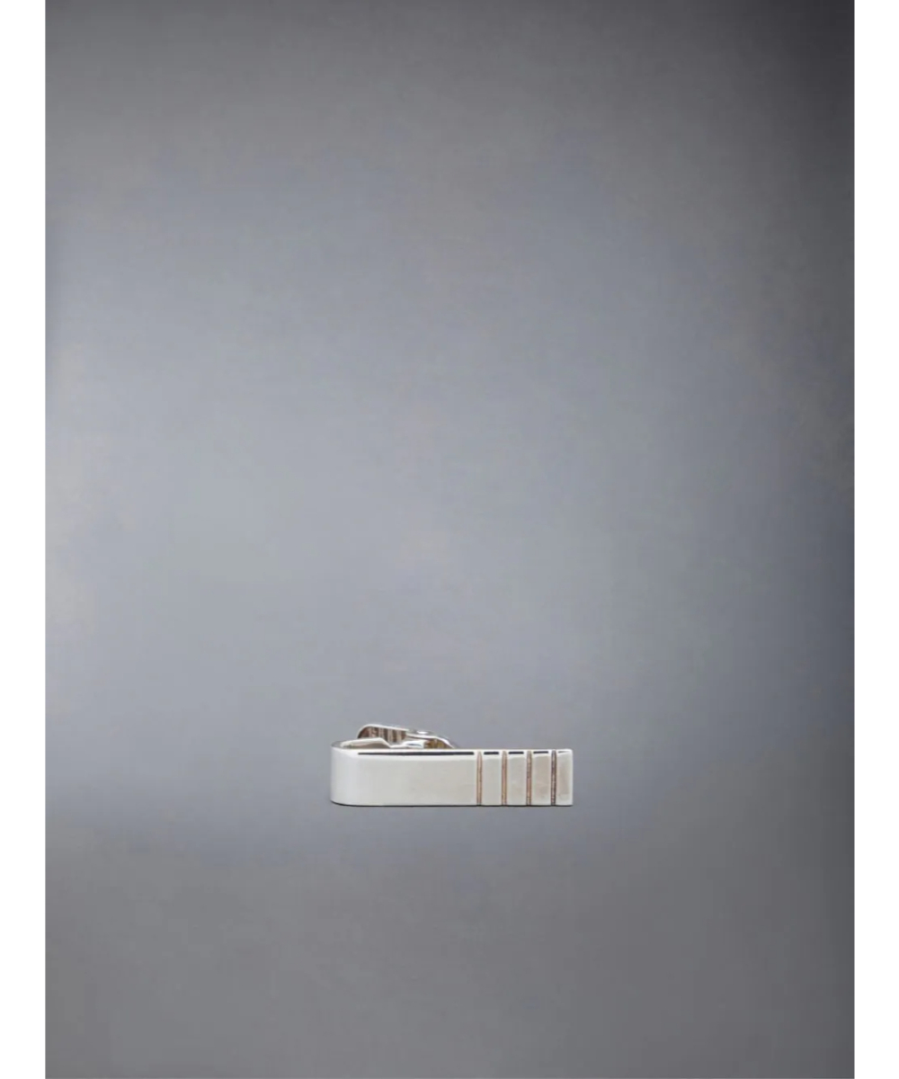 THOM BROWNE/トムブラウン_men通販 | 4BAR シルバーショートタイバー