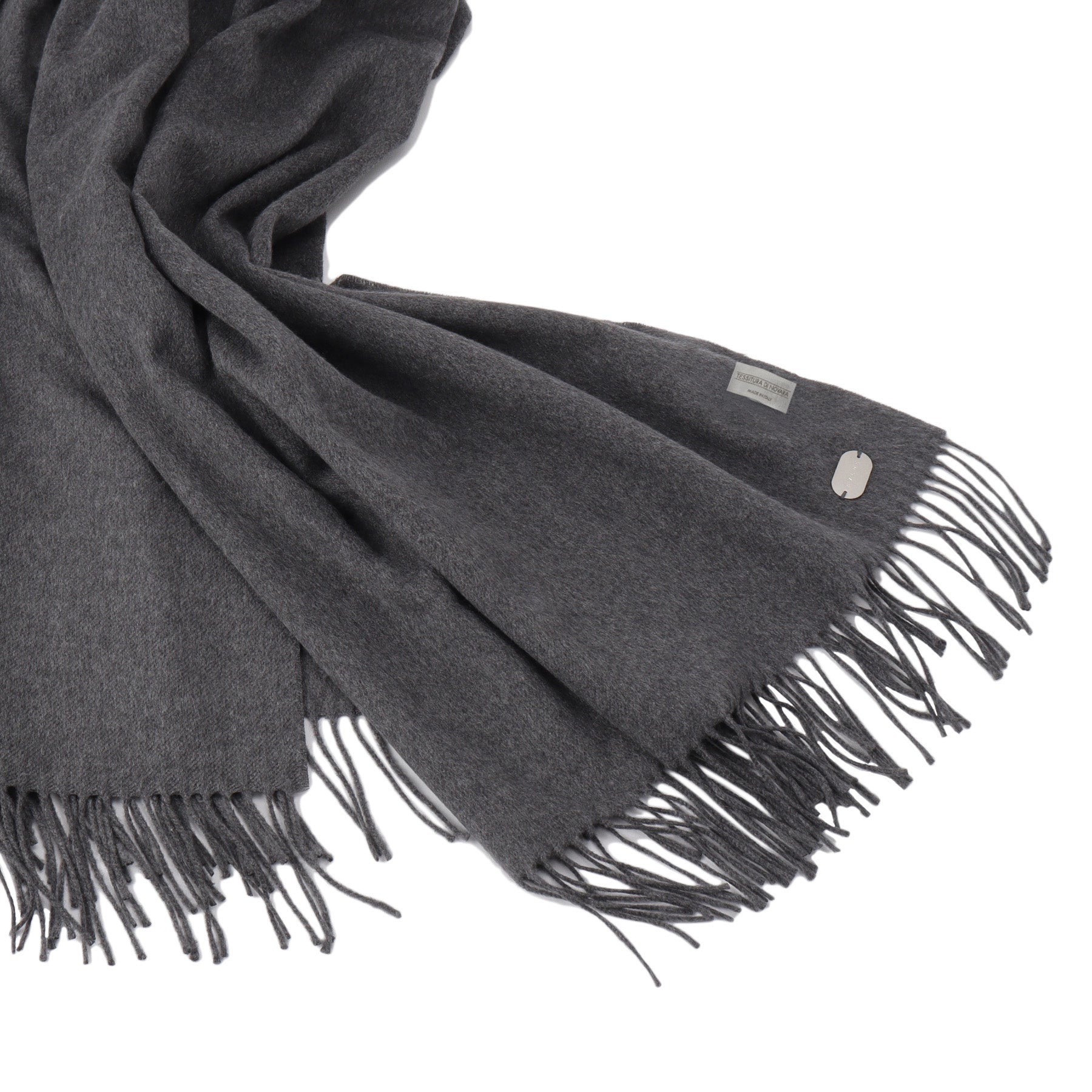 100%シルクストールグレー TESSITURA DI NOVARA製(Ermenegildo Zegna