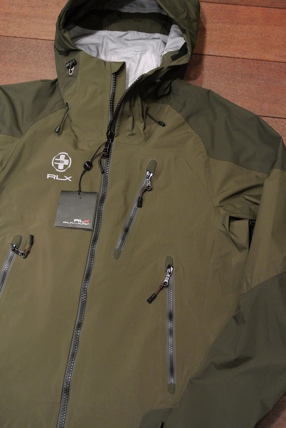 RLX ラルフローレン WATER PROOF HOODED JACKET ハードシェル