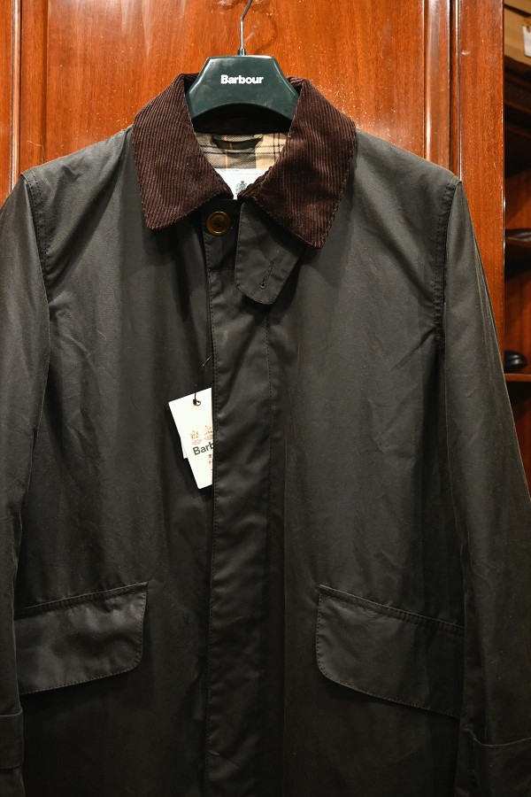 タグ付き新品 Barbour バブアーSINGLE BREASTED COAT シングルブレス