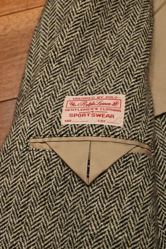 USED PoloRalphlauren ポロラルフローレン ヘリンボーンツイード