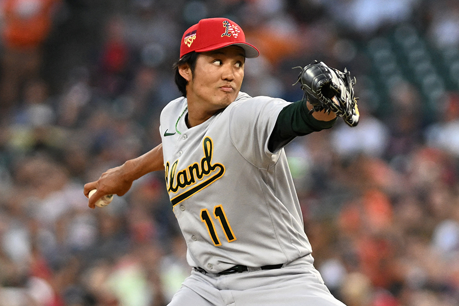 藤浪晋太郎、3者連続三振の好救援で5勝目 三冠王も斬った164kmに米