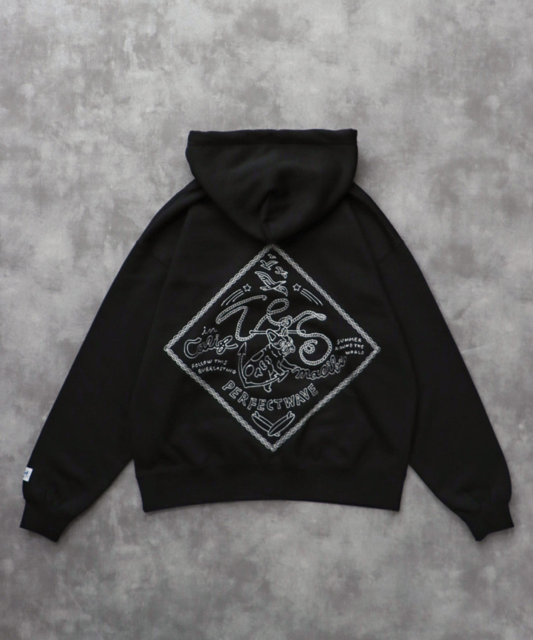 TES BANDANA EMB BIG SWEAT PARKA / スウェットパーカー – TES | THE