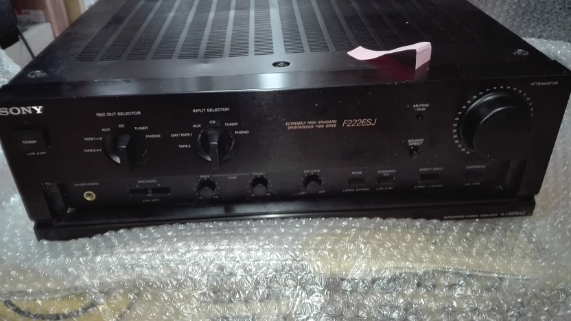 SONY TA-F222ESJ [1]：◇ゆる～いオーディオ修理の追憶（その40