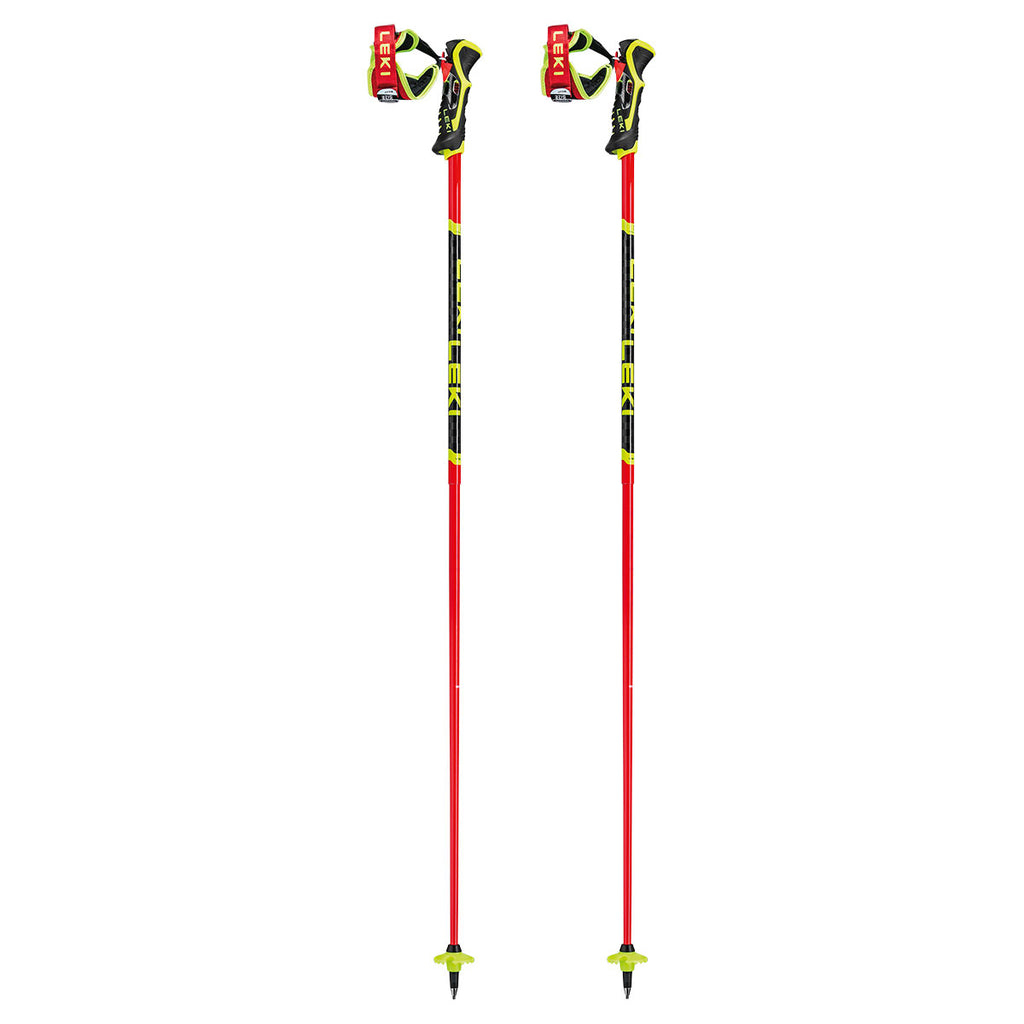 Leki Venom 3D SL Ski Racing Poles – Hybrid Aluminum & Carbon