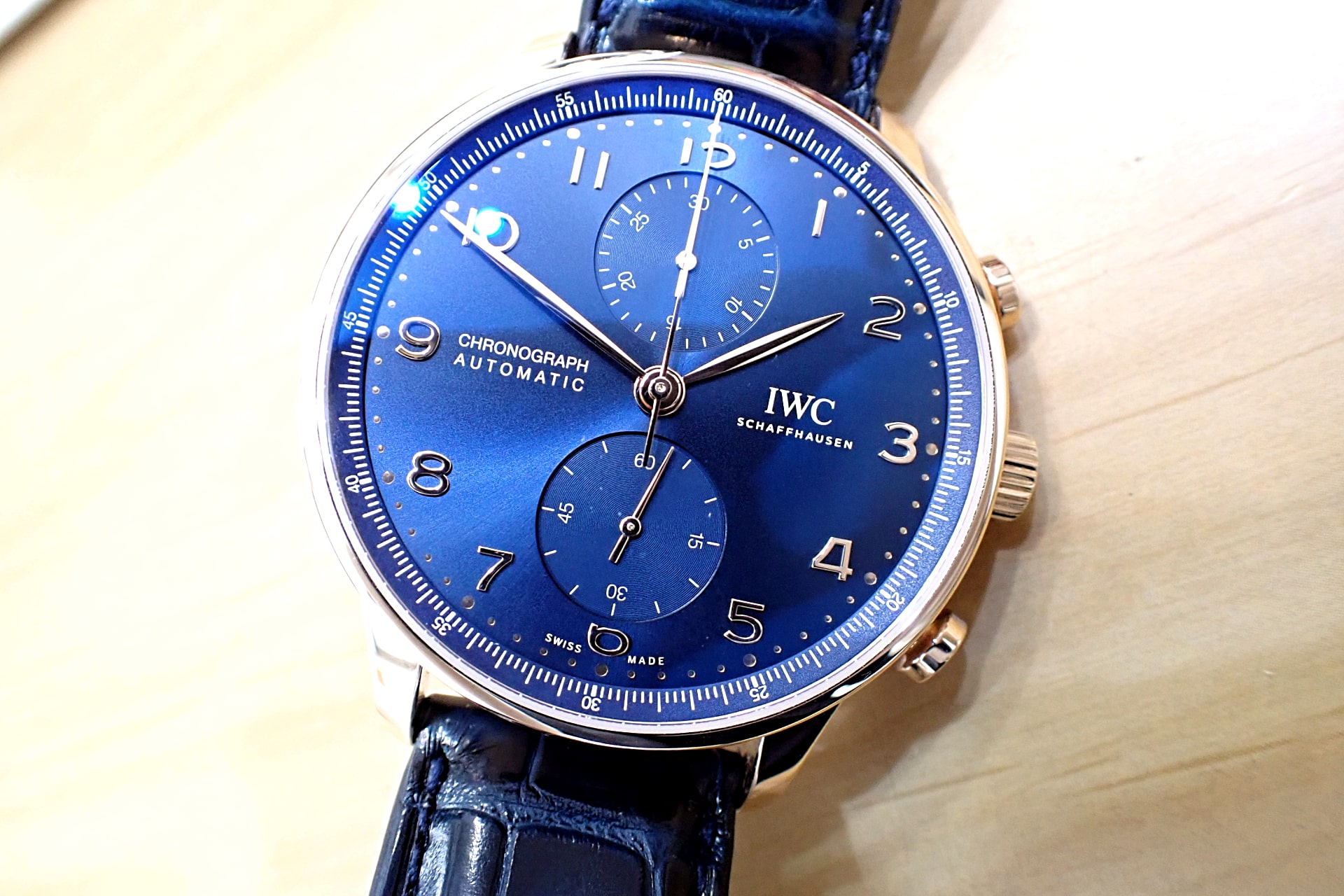 中古品A【IWC】ポルトギーゼ クロノグラフ ブティックエディション Ref