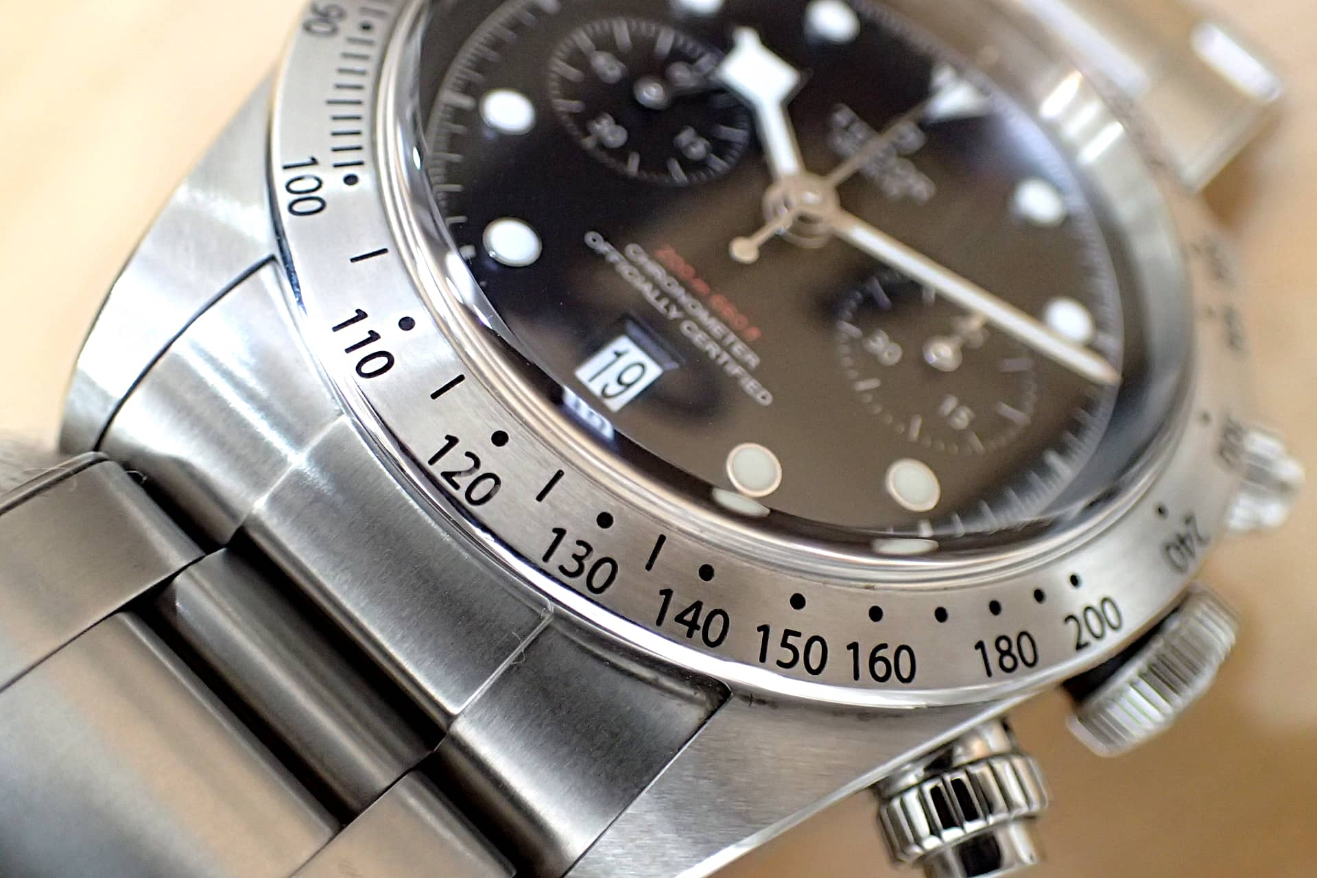 中古品B【TUDOR】チューダー ヘリテージ ブラックベイ クロノ Ref