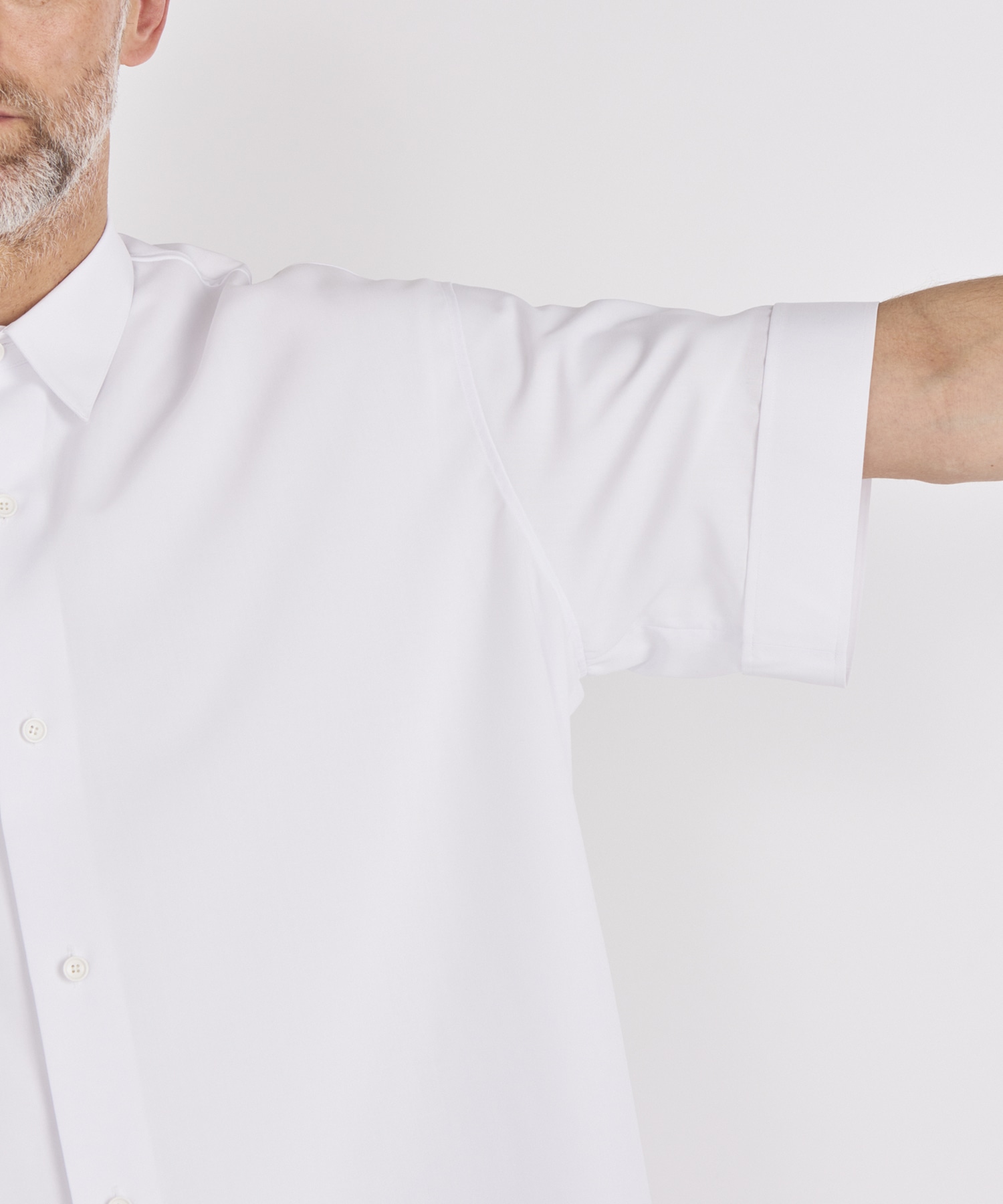 THE PERFECT SHIRT SHORT SLEEVE(48 WHITE): THE RERACS: MENS｜THE
