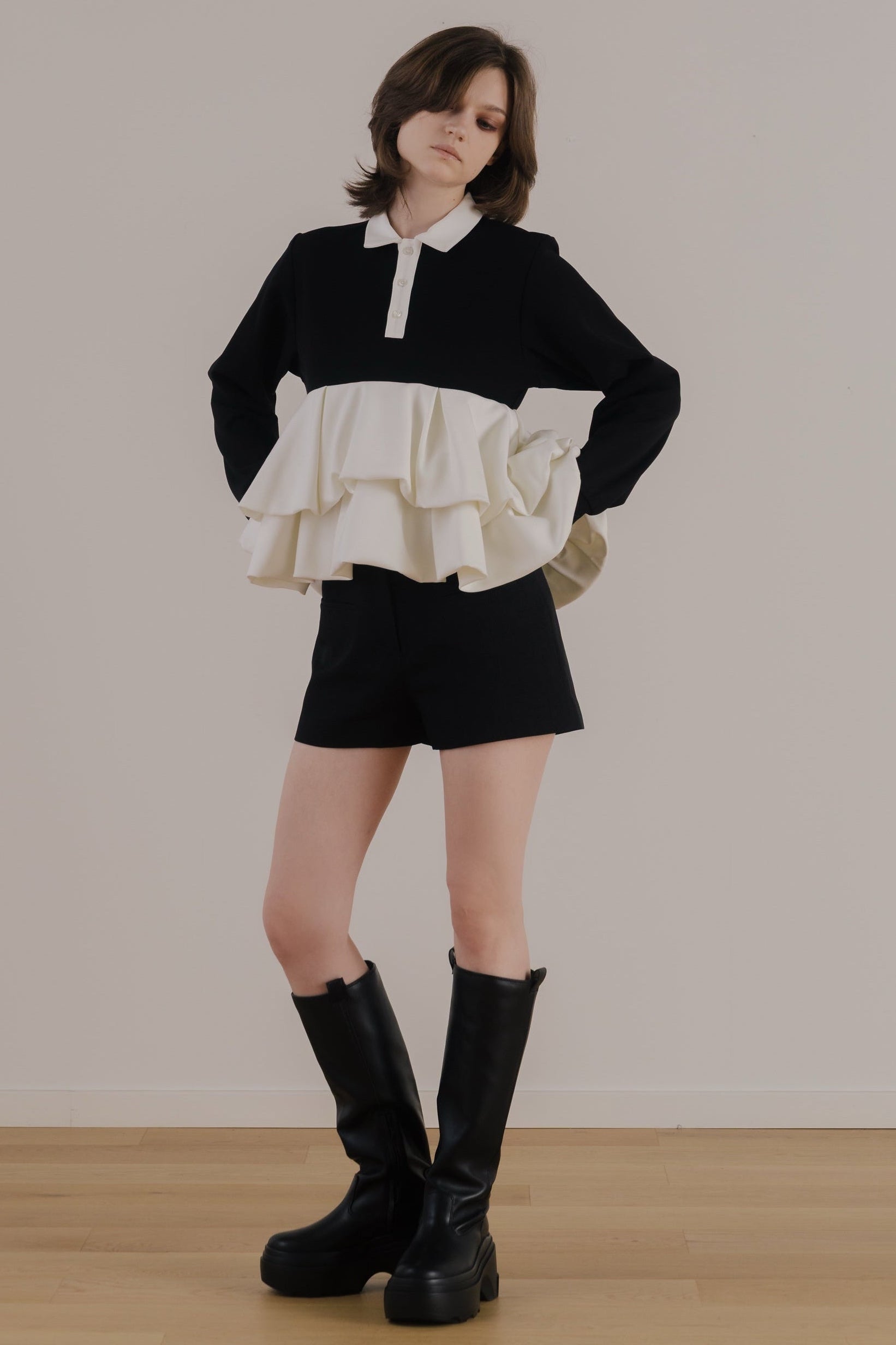 Hydra Peplum Tops – THE TOÉ