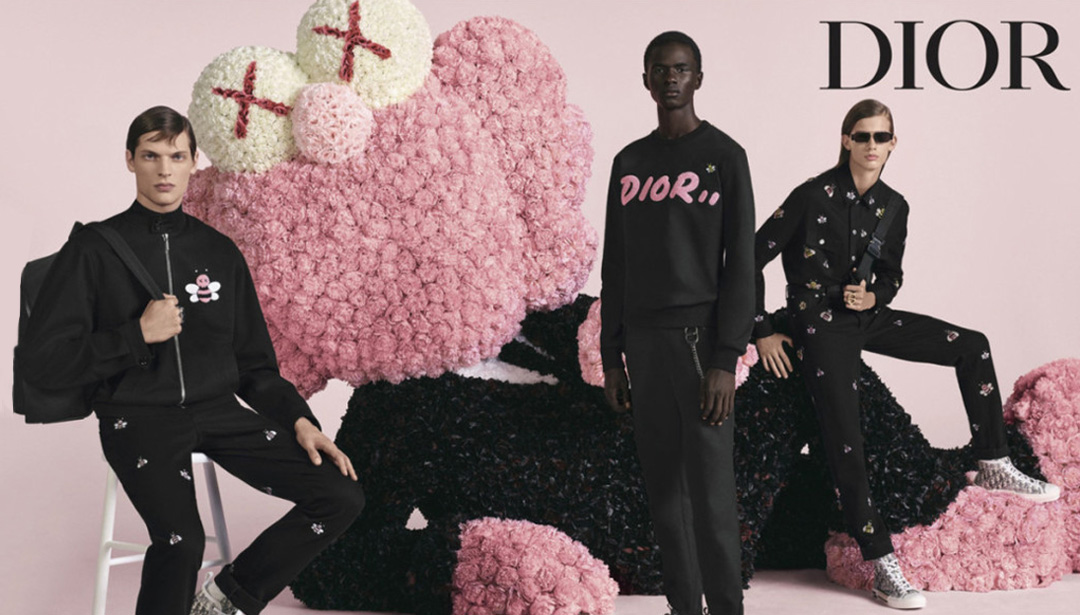 KAWS BFF Is the Star of The First Dior Homme campaign - TheArtGorgeous