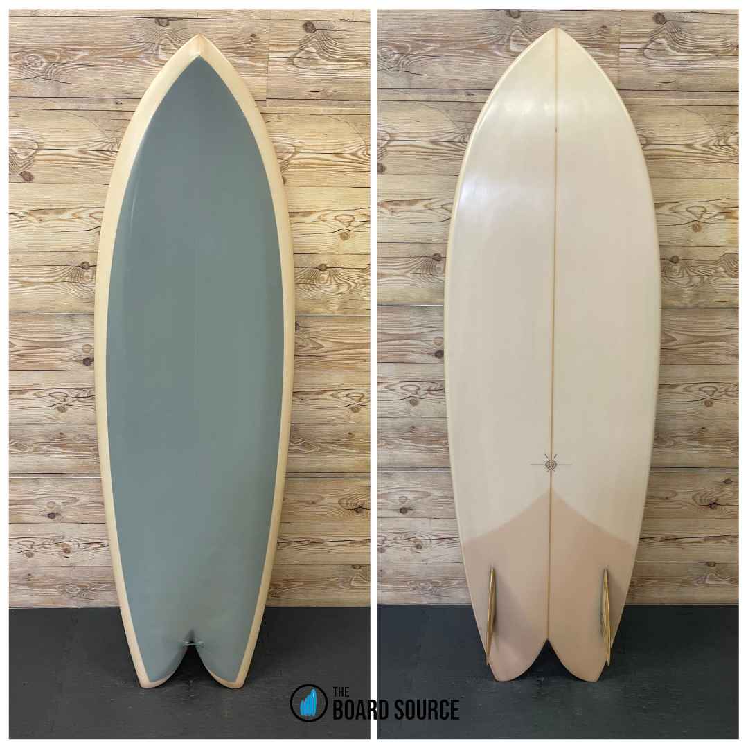 USED Alex Lopez Twin Keel Fish 5'5