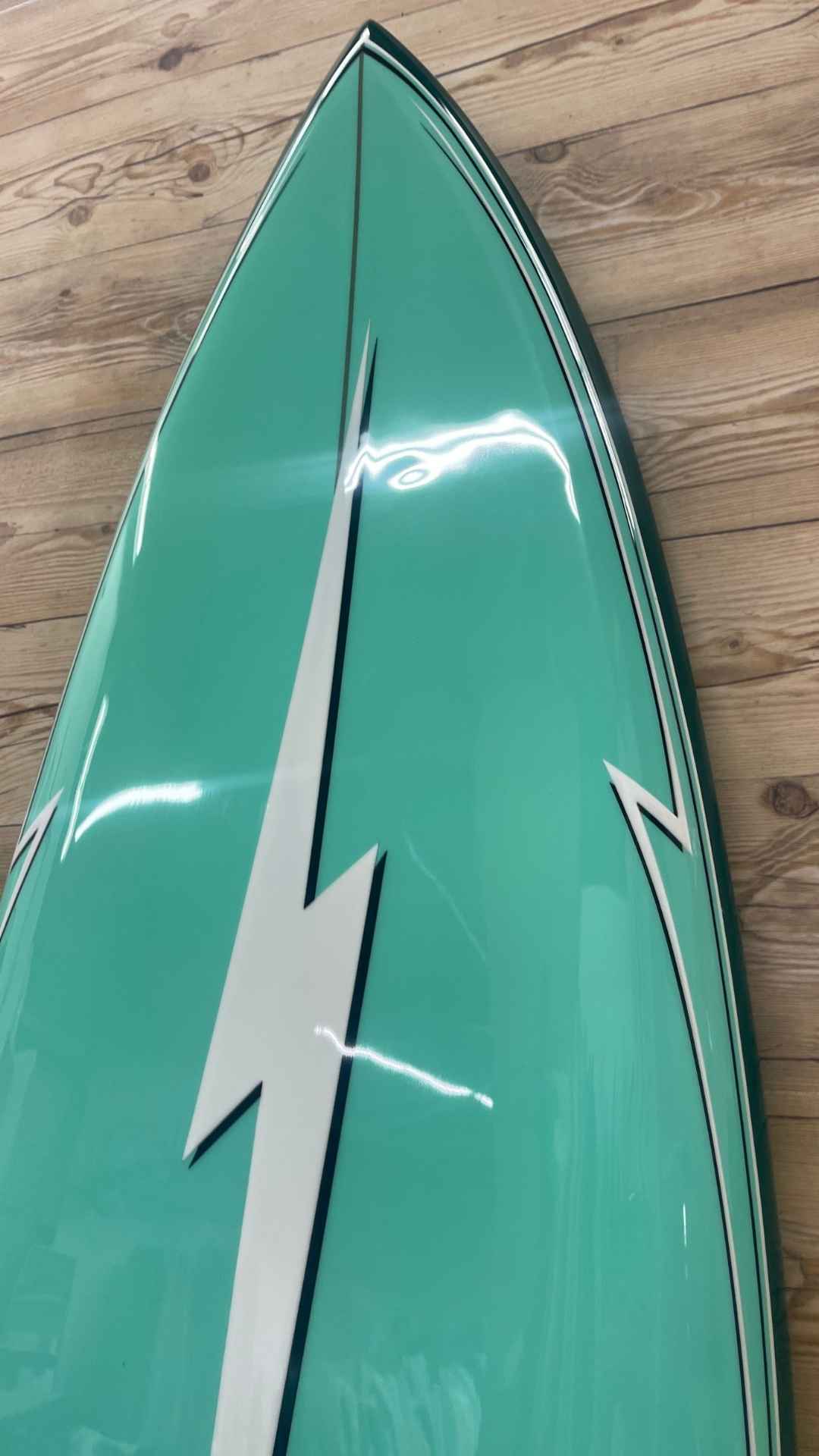 Vintage Tom Parish Lightning Bolt Surfboard for sale – The Board