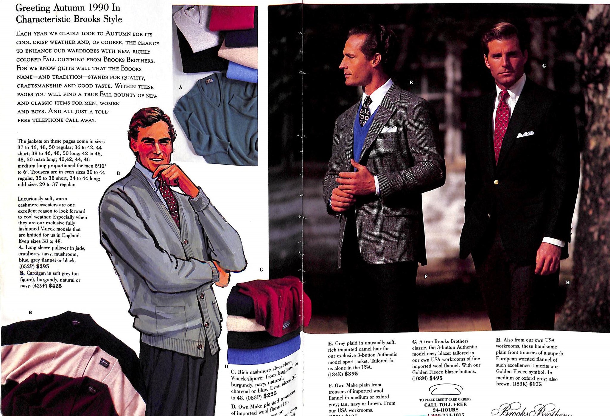 Brooks Brothers Autumn 1990 Catalog