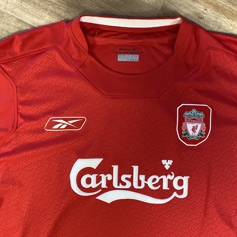 LIVERPOOL FC 2003-04 REEBOK HOME PREMIER LEAGUE SOCCER JERSEY