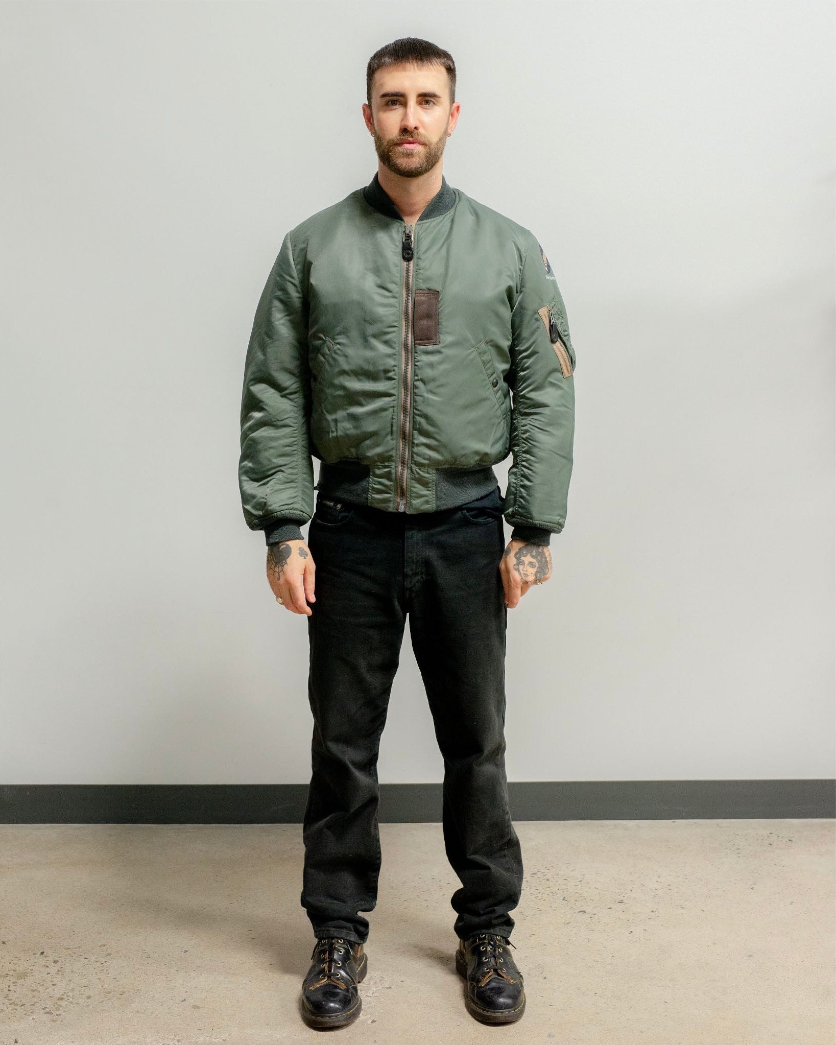 Buzz Rickson's Type MA-1 Albert Turner & Co., Inc. Sage Green