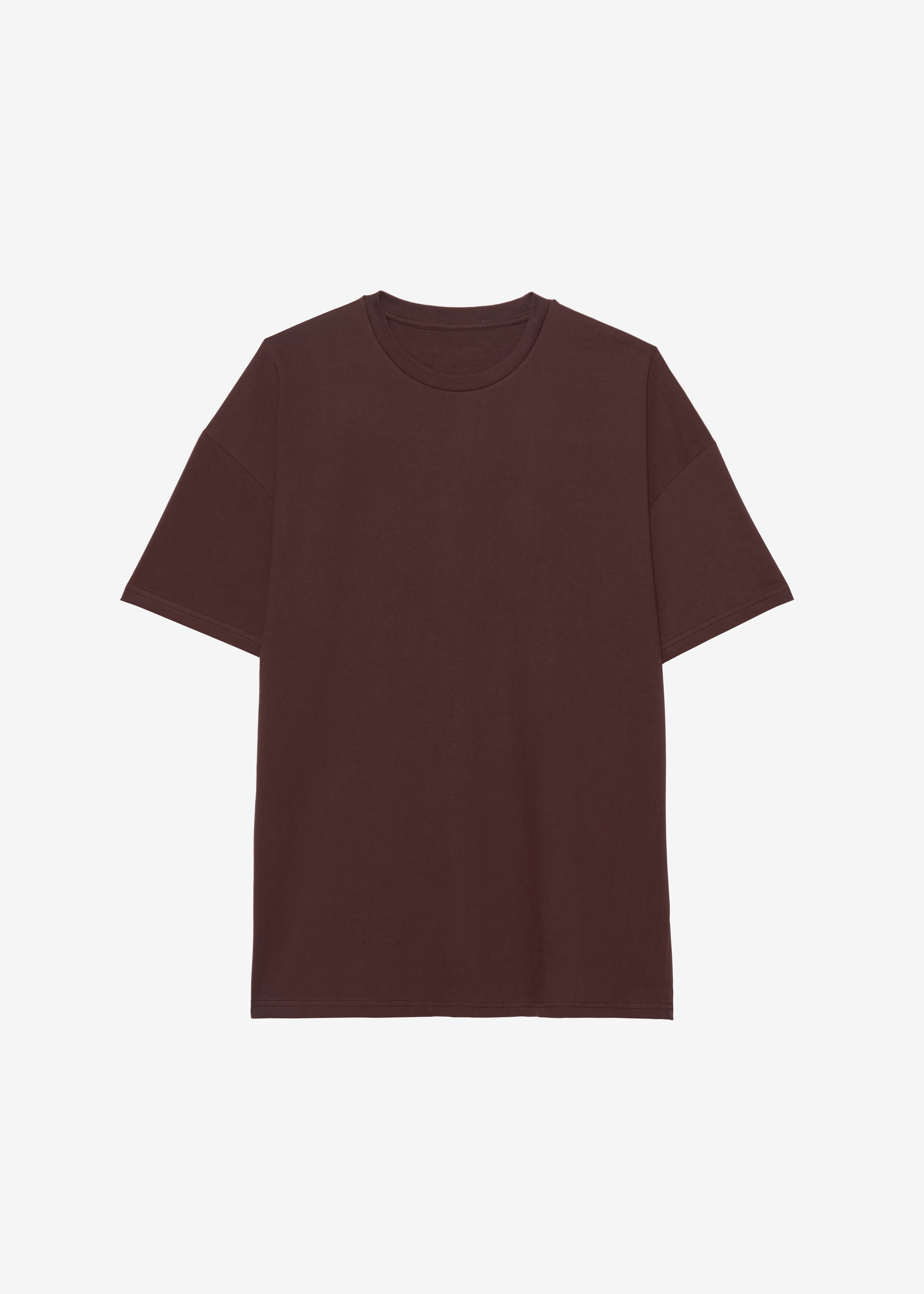 Faro Boxy Tee - Brown – The Frankie Shop