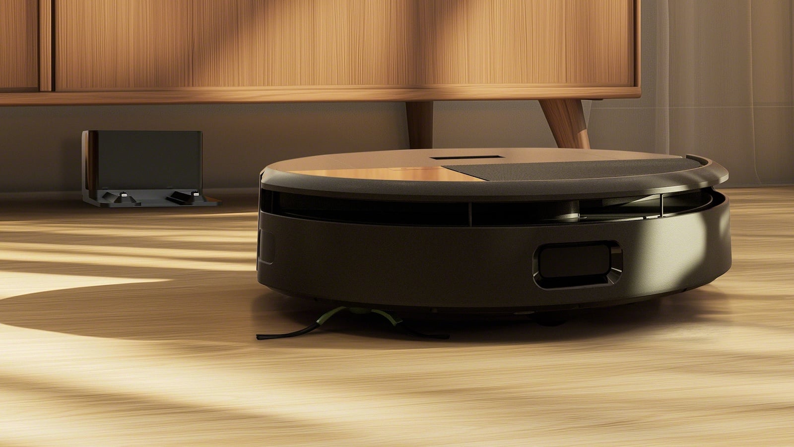 The Roomba 205 DustCompactor cleans and compacts in one!