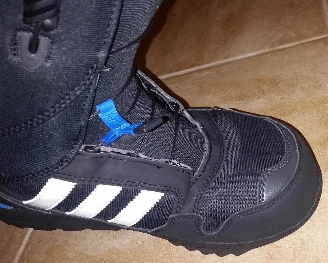 スノボーブーツ adidas スノーボードブーツ 黒/青 adidas Snowboard boots