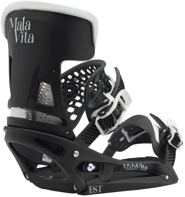 Burton Malavita EST ビンディング メンズ Mサイズ 黒色 BURTON