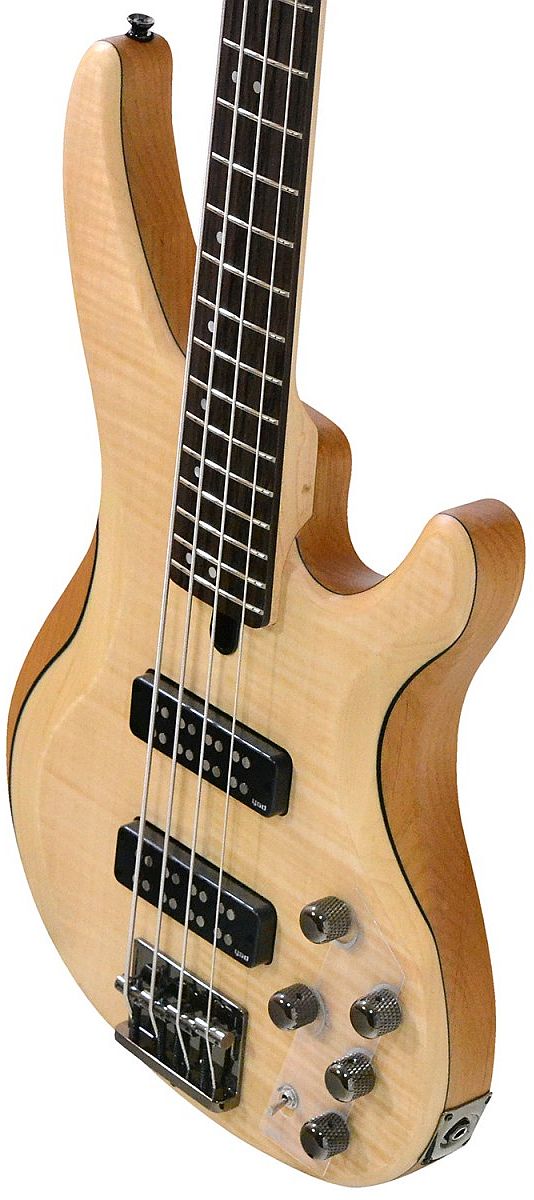 Yamaha TRBX604FM NS 600 Series 4-String RH Electric Bass-Natural