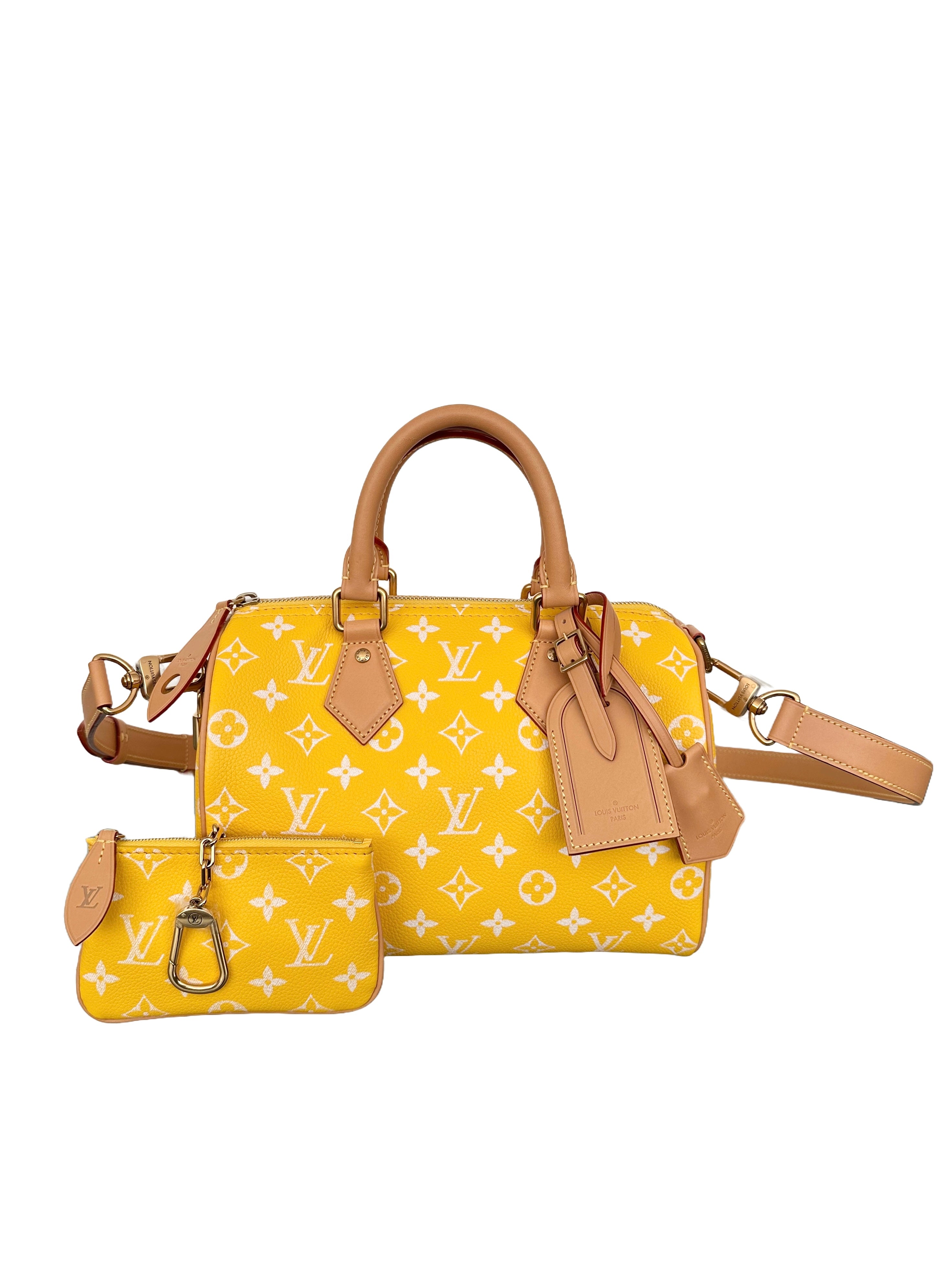 Louis Vuitton x Pharrell Williams Speedy P9 Bandoulière 25 Jaune