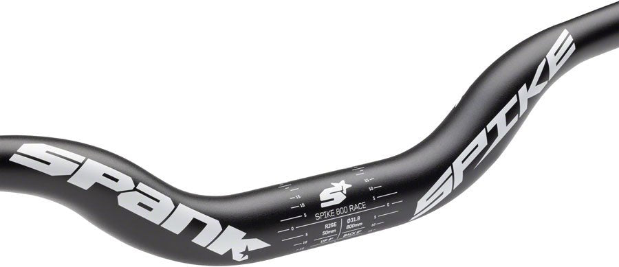 Spank Spike Race Bars 800mm Wide 50mm Rise 31.8mm Clamp Matte