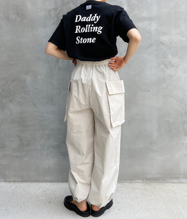 PHEENY/COTTON NYLON DUMP MILITARY PANTS(BEIGE)