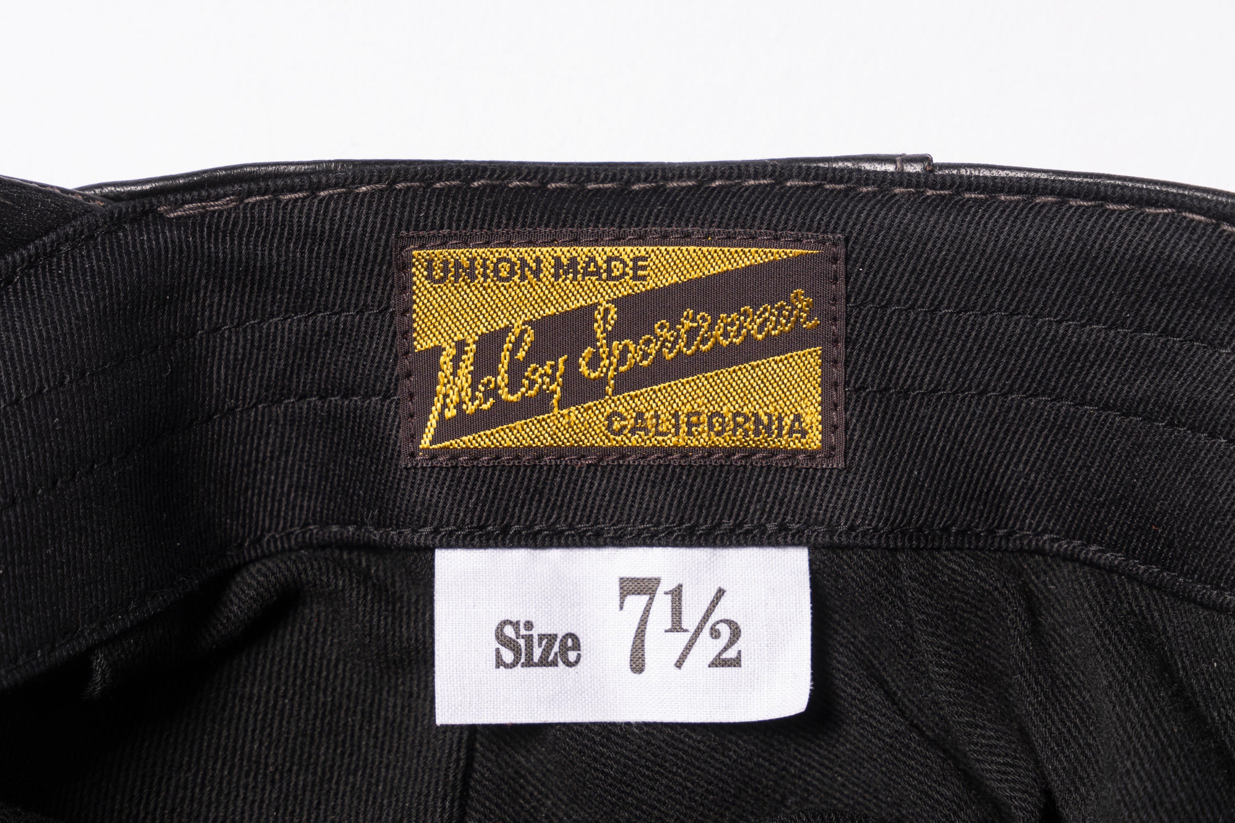 HORSEHIDE NEWSBOY CAP – The Real McCoy's
