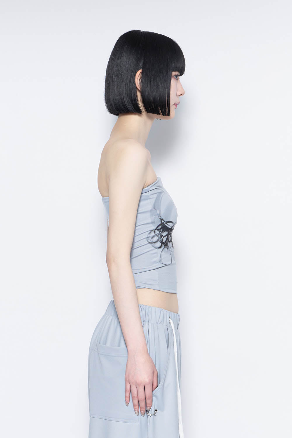 THEREDTHREAD / ザレッドスレッド】S print tops charm