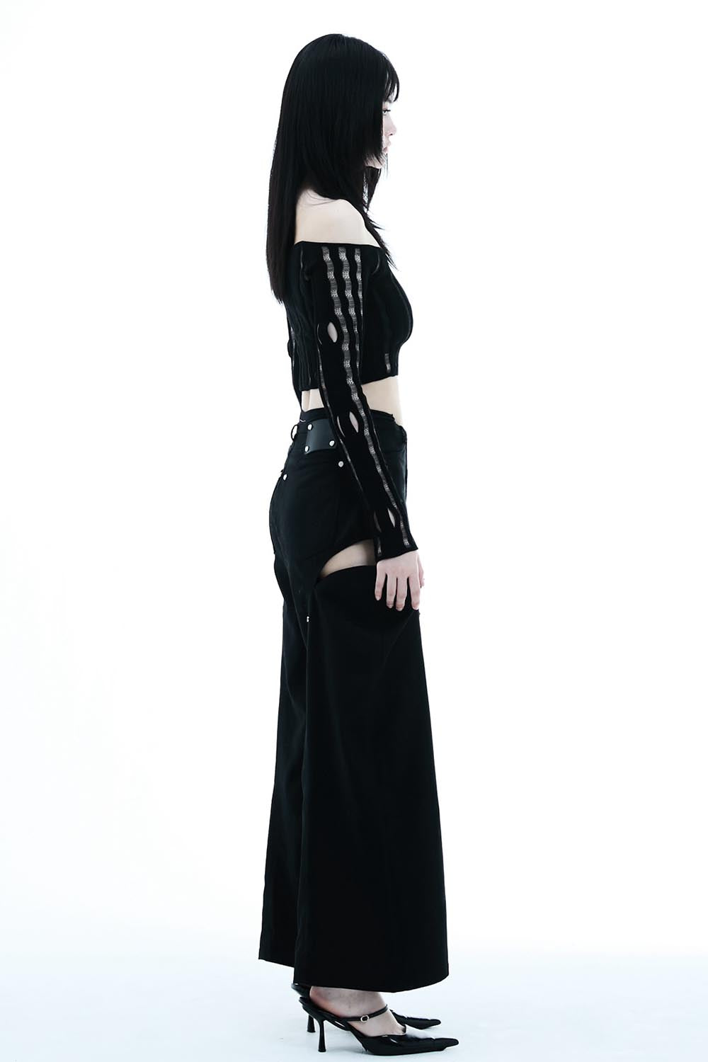 THEREDTHREAD / ザレッドスレッド】S cutting pants