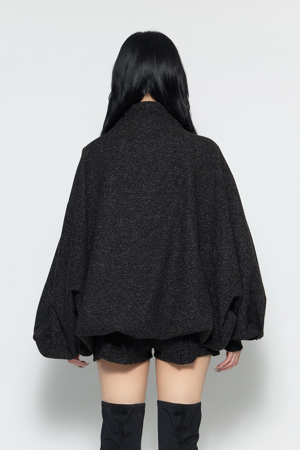 THEREDTHREAD / ザレッドスレッド】S over tweed zip jacket