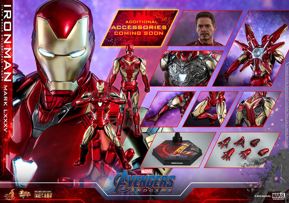 アベンジャーズ／エンドゲーム』アイアンマン・マーク85、ホットトイズ