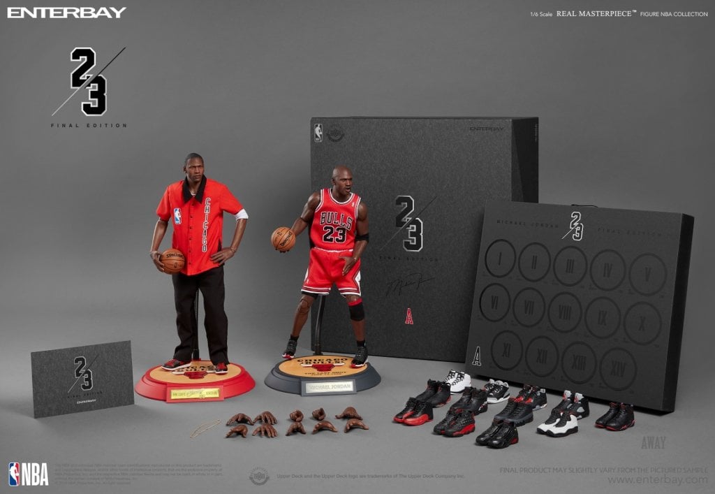マイケル・ジョーダンのフィギュア「NBAクラシックコレクション」新