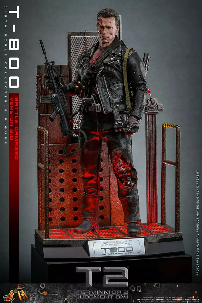 ターミネーター2』T-800、ホットトイズで2.0版フィギュアとして再登場