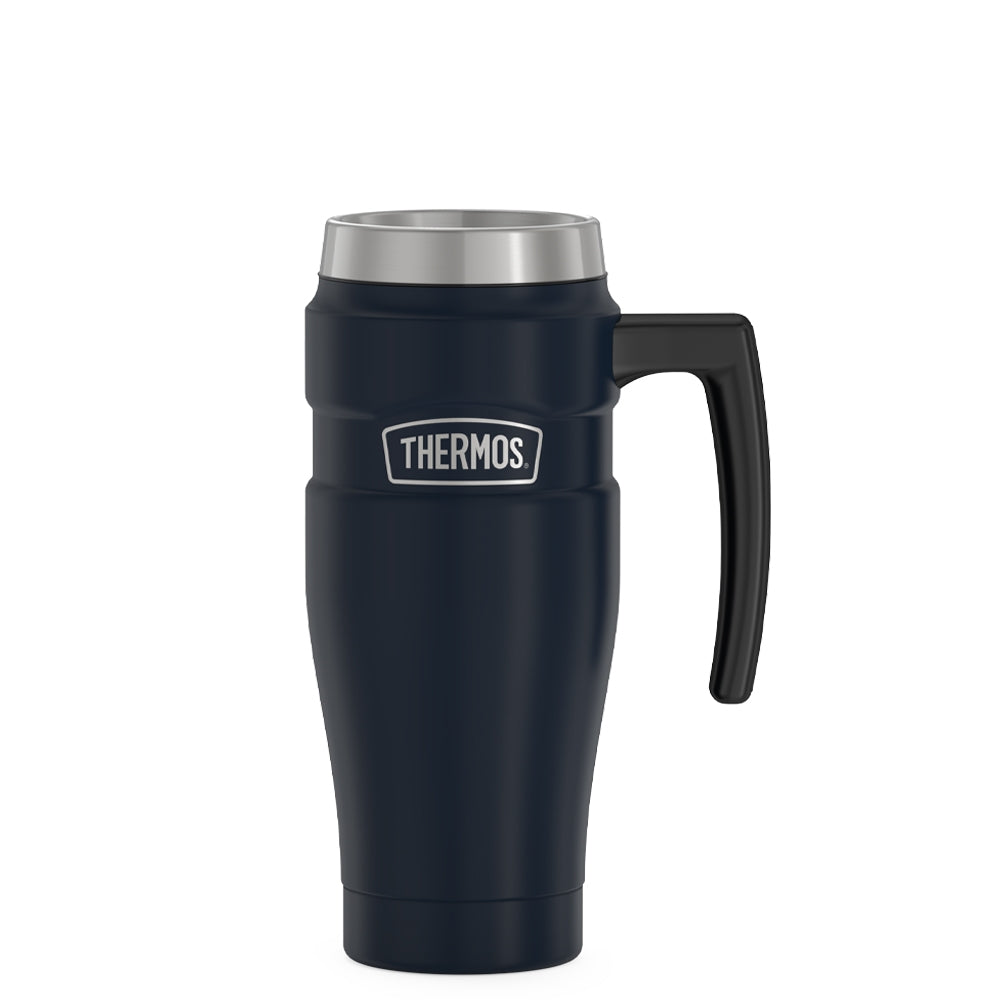 16oz Stainless Steel Travel Mug | Vacuum Insulated Mug with