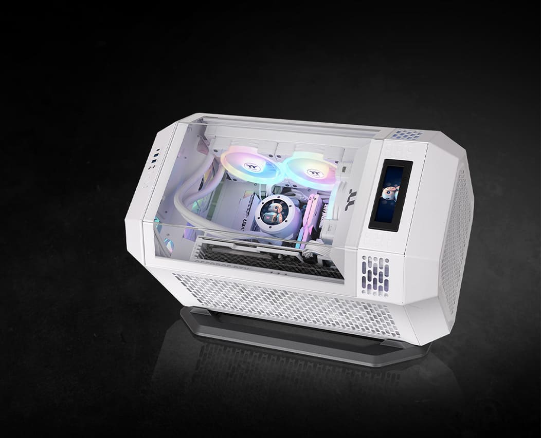 The Tower 250 Snow Mini Tower Chassis