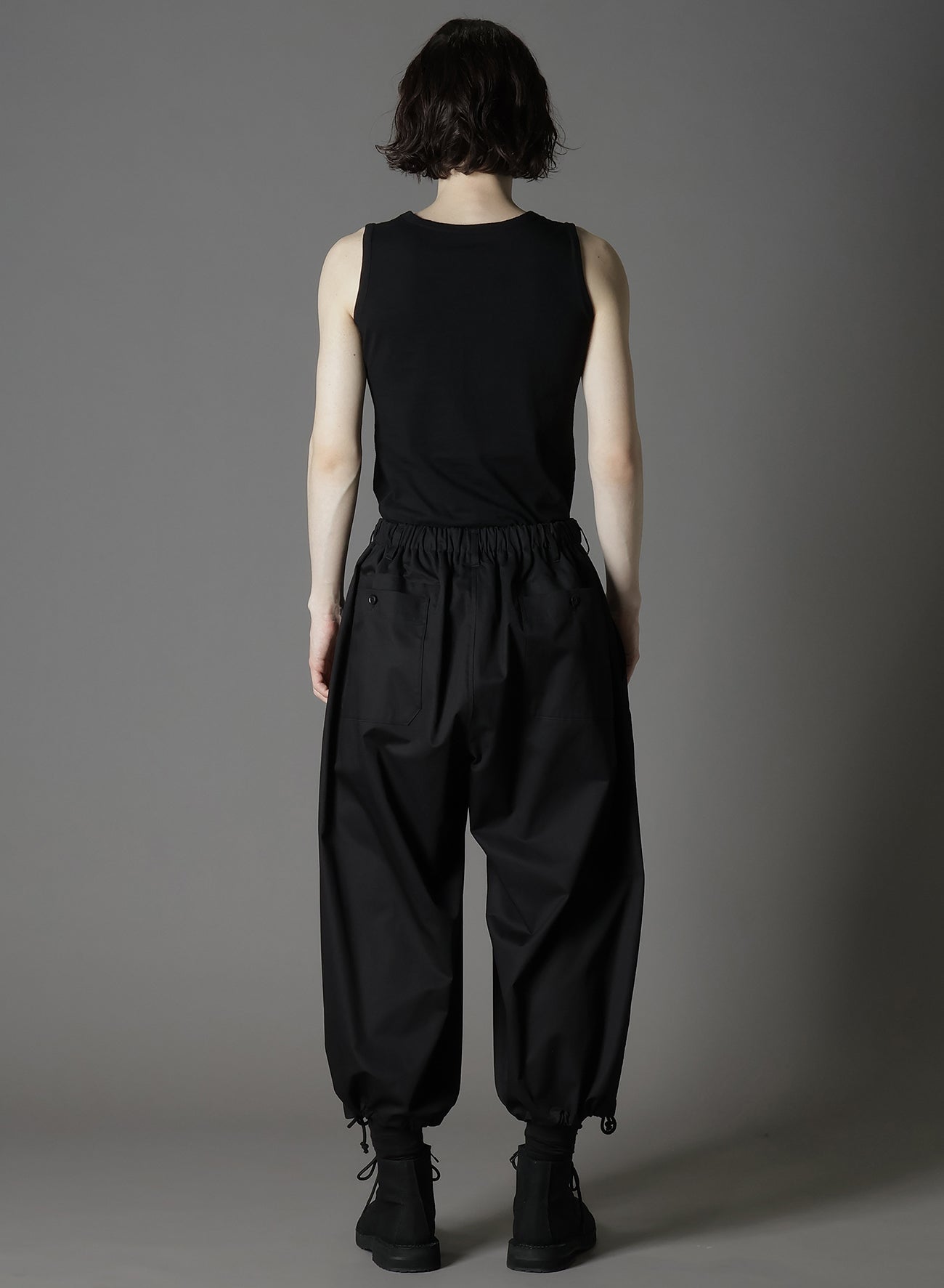 COTTON GABARDINE BALLOON PANTS – THE SHOP YOHJI YAMAMOTO