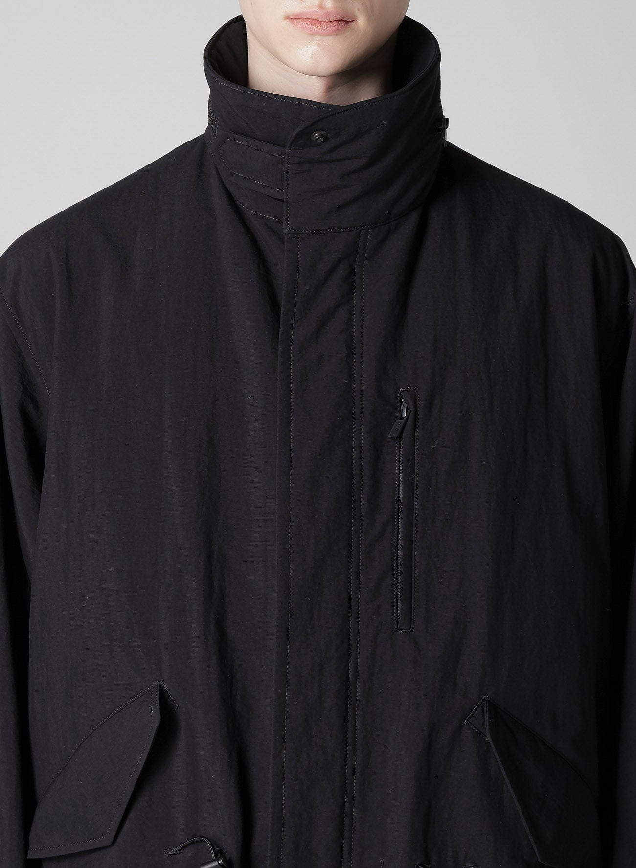 NYLON TASLAN MOD COAT WITH THINSULATE – THE SHOP YOHJI YAMAMOTO