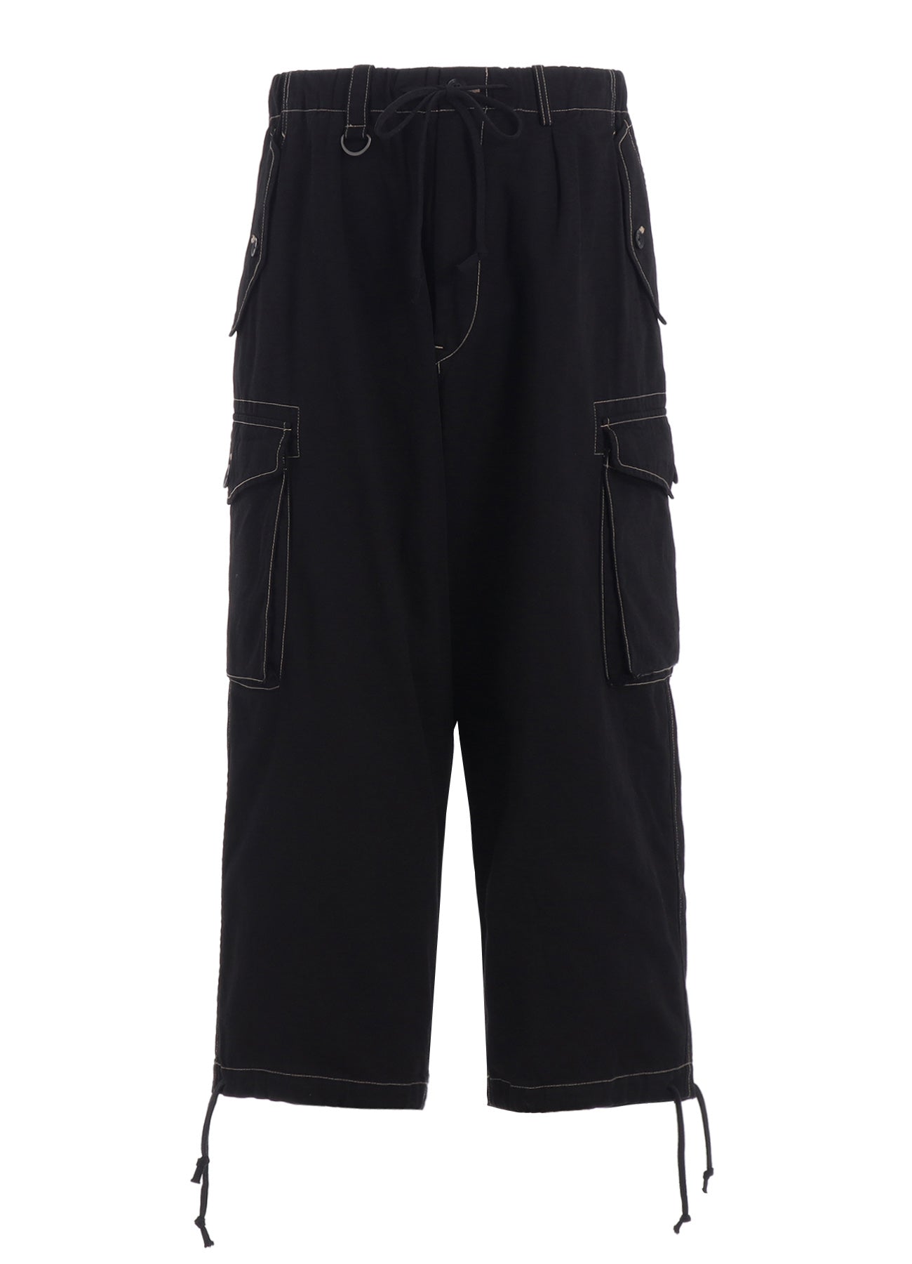 COTTON TWILL GARMENT DYED BALLOON CARGO PANTS – THE SHOP YOHJI