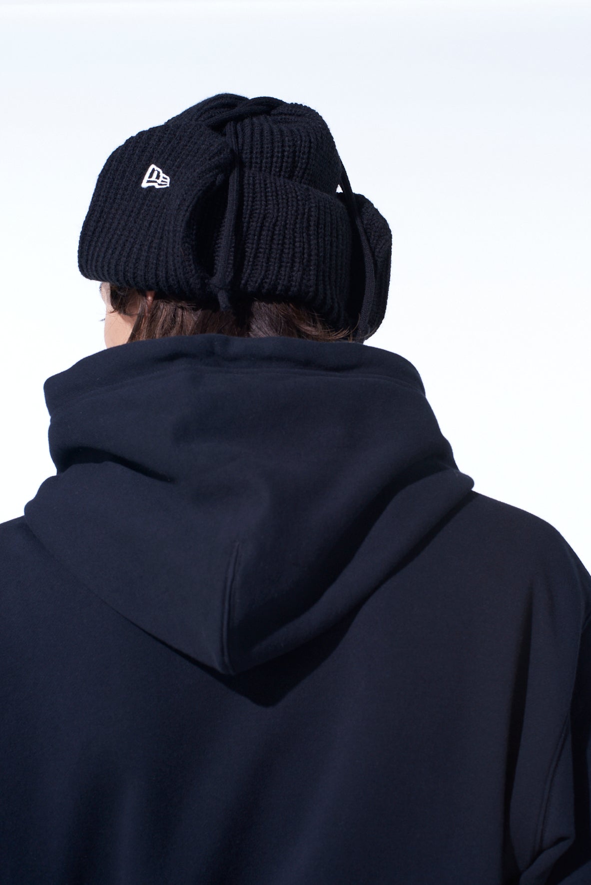 S'YTE × New Era LOGO KNIT TRAPPER – THE SHOP YOHJI YAMAMOTO