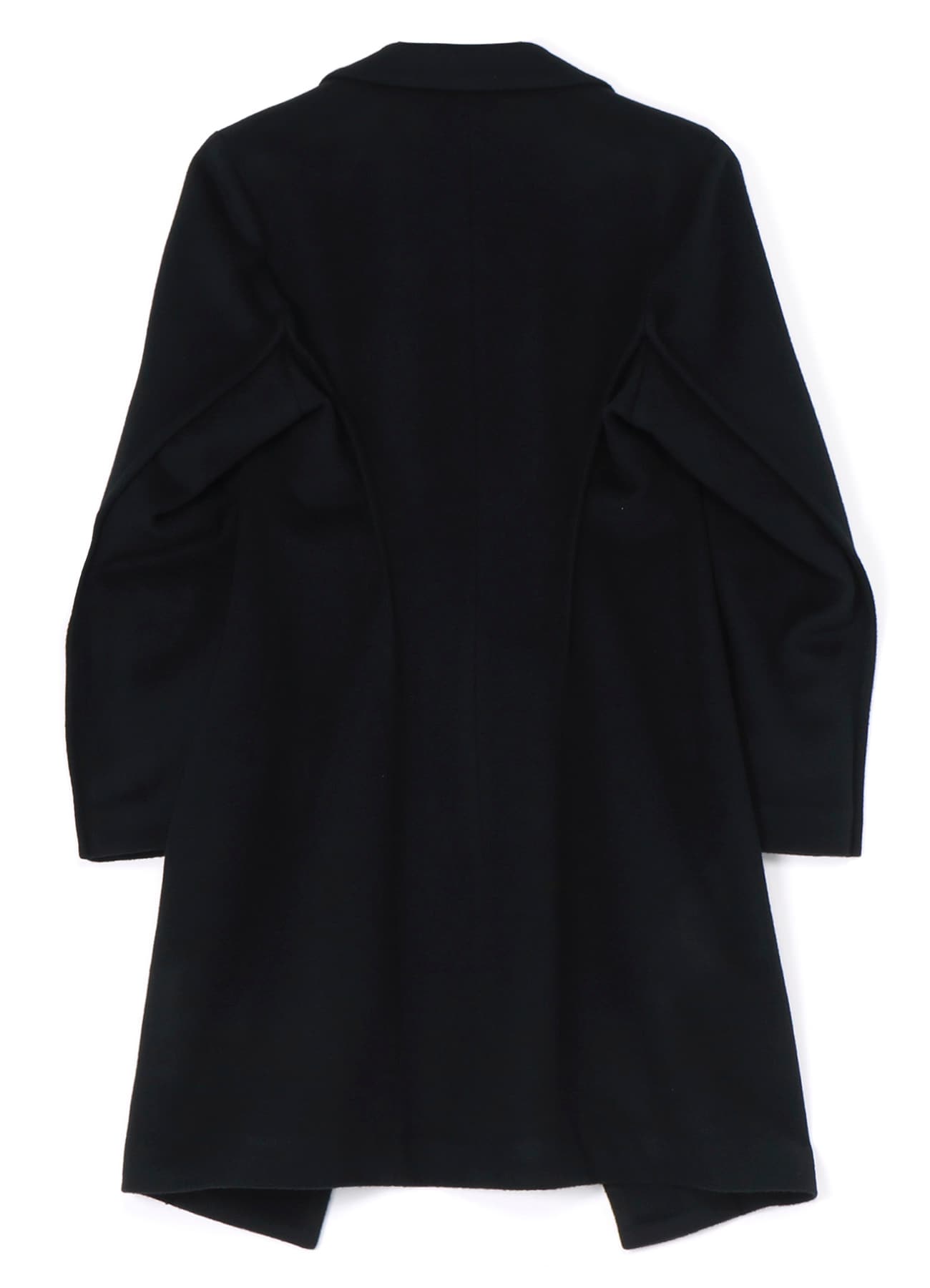 W/CA BEAVER PEAKED LAPEL SINGLE B JACKET(XS Black): Vintage