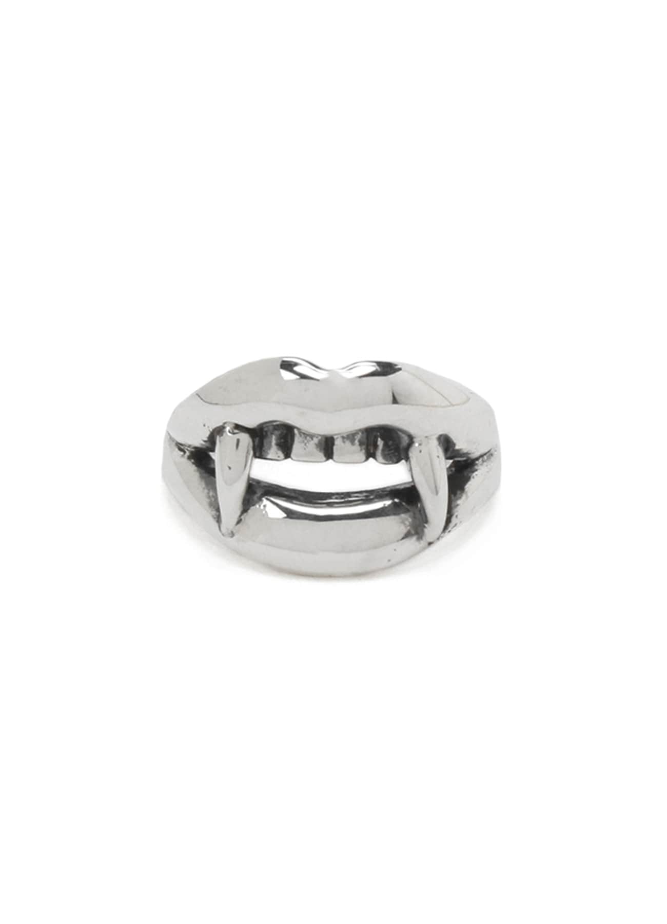 SILVER 950 VAMPIRE FANG PNKIE RING(3号 Silver): GOTHIC YOHJI
