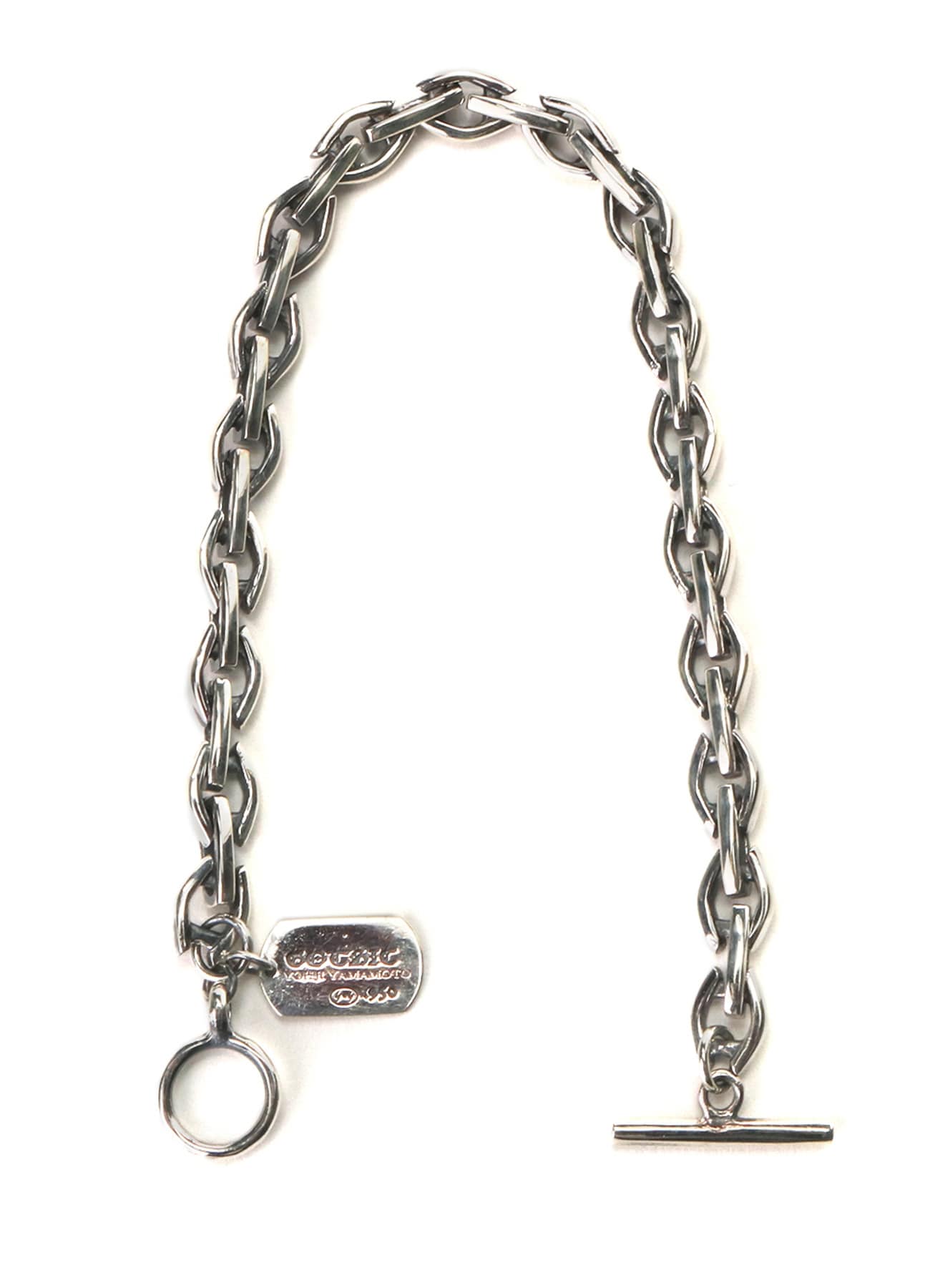 SILVER 950 CHAIN BRACELET PT2(FREE SIZE Silver): GOTHIC YOHJI
